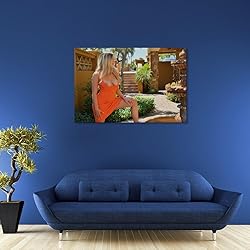 Blake Blossom (2) Sexy Poster Print Canvas Wall Art