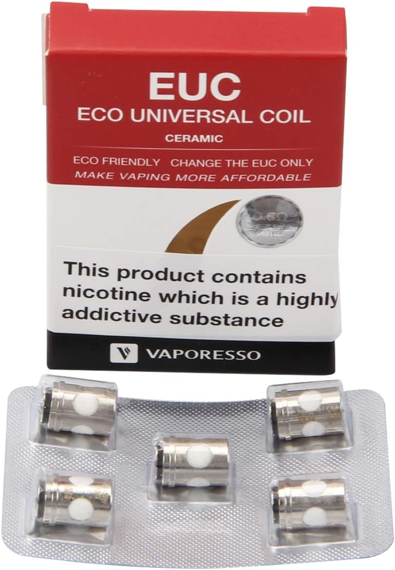 Vaporesso Estoc Atomizer 0. 5ohm Ceramic EUC Core Coil Head