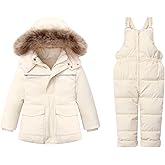 Fumdonnie Baby Snowsuit Toddler Girl Snow Suit Winter Coat Boy Clothes Ski Jacket 5T Pants