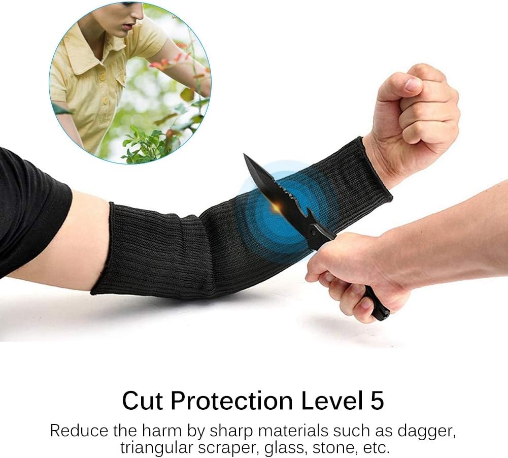 Yosoo Health Gear Cut Resistant Arm Sleeves Level 5 Protection - Image 4