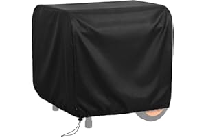 Easecos Generator Dust Cover Portable Generator Protective Cover with Elastic Drawstring, Dustproof Protection Sleeve Case fo