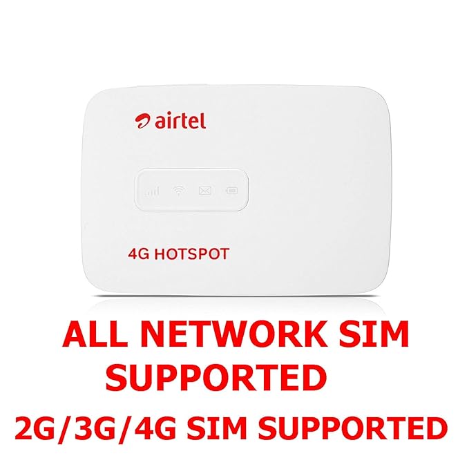 Alca Mw40Cj Pcs System Airtel 4g Hotspot Dongal (MW40CJ) White colour Data Cards & Dongles