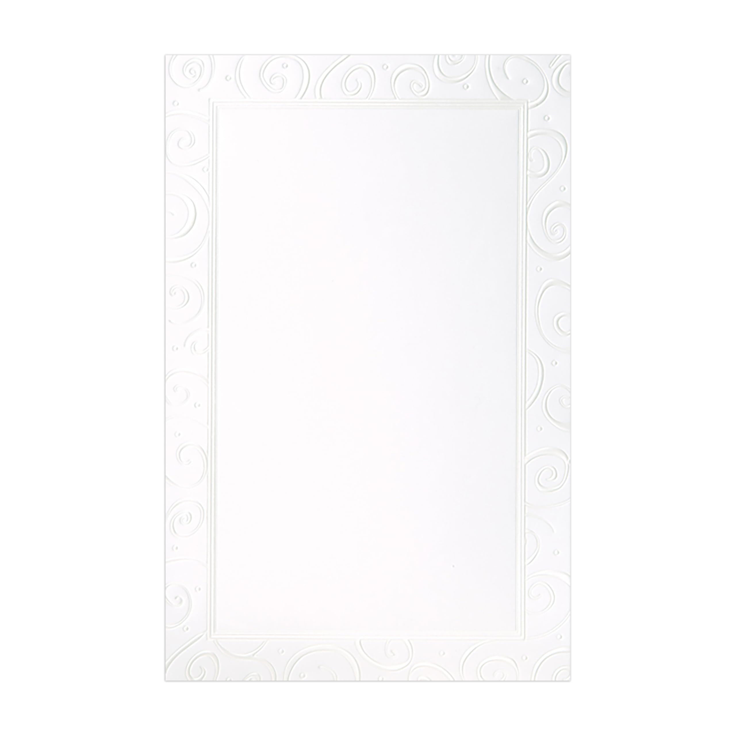 Gartner Studios Swirl Wedding Invitation Kit, Pearl, 50-Count (61042)
