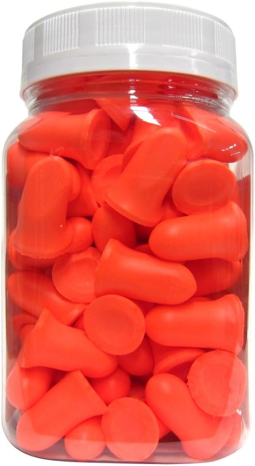 The Ear Buddy Premium Soft Foam Ear Plugs, Best Noise Cancelling Earplugs For Sleeping, Hearing Protection For Concerts, Work, Shooting & Travel, Noise Reduction Rating 32 Decibels, 50 Pairs: Health & Personal Care