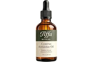 Cyperus Rotundus Oil 60 ml – 100% Pure, Single Ingredient – Made in Morocco, Cold Pressed – Post Hair Removal Oil for Face & 