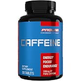 ProLab Caffeine 200mg, Energy, Focus &amp; Endurance, Pre-Workout (300 Count)