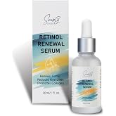 Simply Serums Retinol Renewal Serum for Face - Advanced Anti-Aging &amp; Firming Formula - Reduces Wrinkles, Fine Lines &amp; Dark Spots - With Hydroxyethyl Urea for Deep Hydration - 30ml (1 fl. oz)