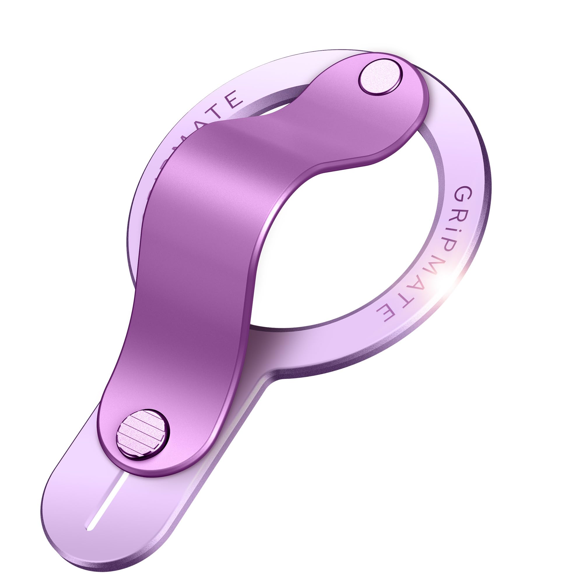 GripMate for Magsafe Phone Grip for iPhone - Magnetic Phone Ring Holder Detachable for iPhone 17 - Comfortable Finger Phone Loop Grip for Apple 16/15/14/13/12,Purple