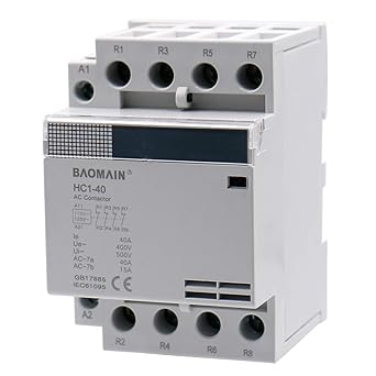 YOSOO Moteur Domestique Contacteur Modulaire AC Domestique 2P25A Avec