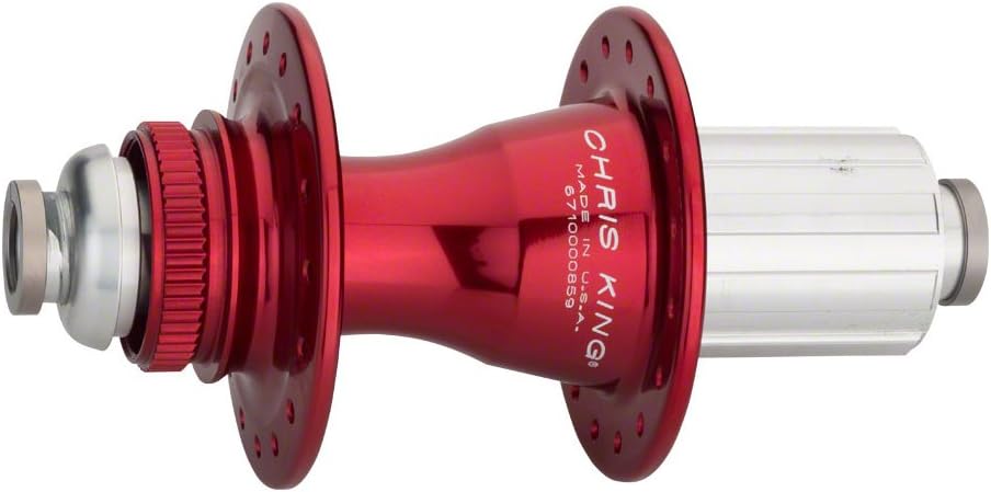 Chris King R45D Shimano/SRAM 11 Speed Rear Centerlock Disc Hub, 12 x 142mm Thru-Axle 32 Hole Red