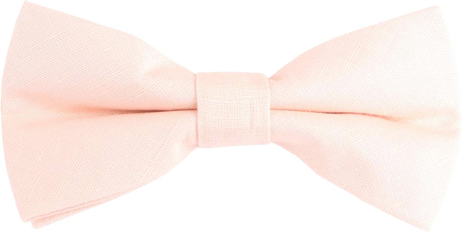 Baby Pink BOW TIE Light Pinkish Wedding Bowtie for Groomsmen Pastel