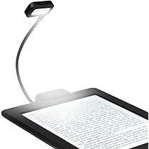 Ikross Black Dual Led Clip On Reading Book Light For Amazon Co Uk
