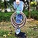 Greenbest Luminous Garden Water Hose, Heavy Duty No Kink w/ Premium 3/4 Aeronautical Nozzle, Bind Belt, Rubber Washers, for Watering lawn Yard/Garden Car Washing Pets Home Cleaning (50FT)