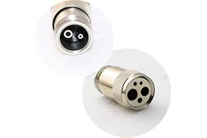 ALKITA 1pcs High Fast Speed Handpiece Tubing Adapter Changer 2 Holes to 4 Holes