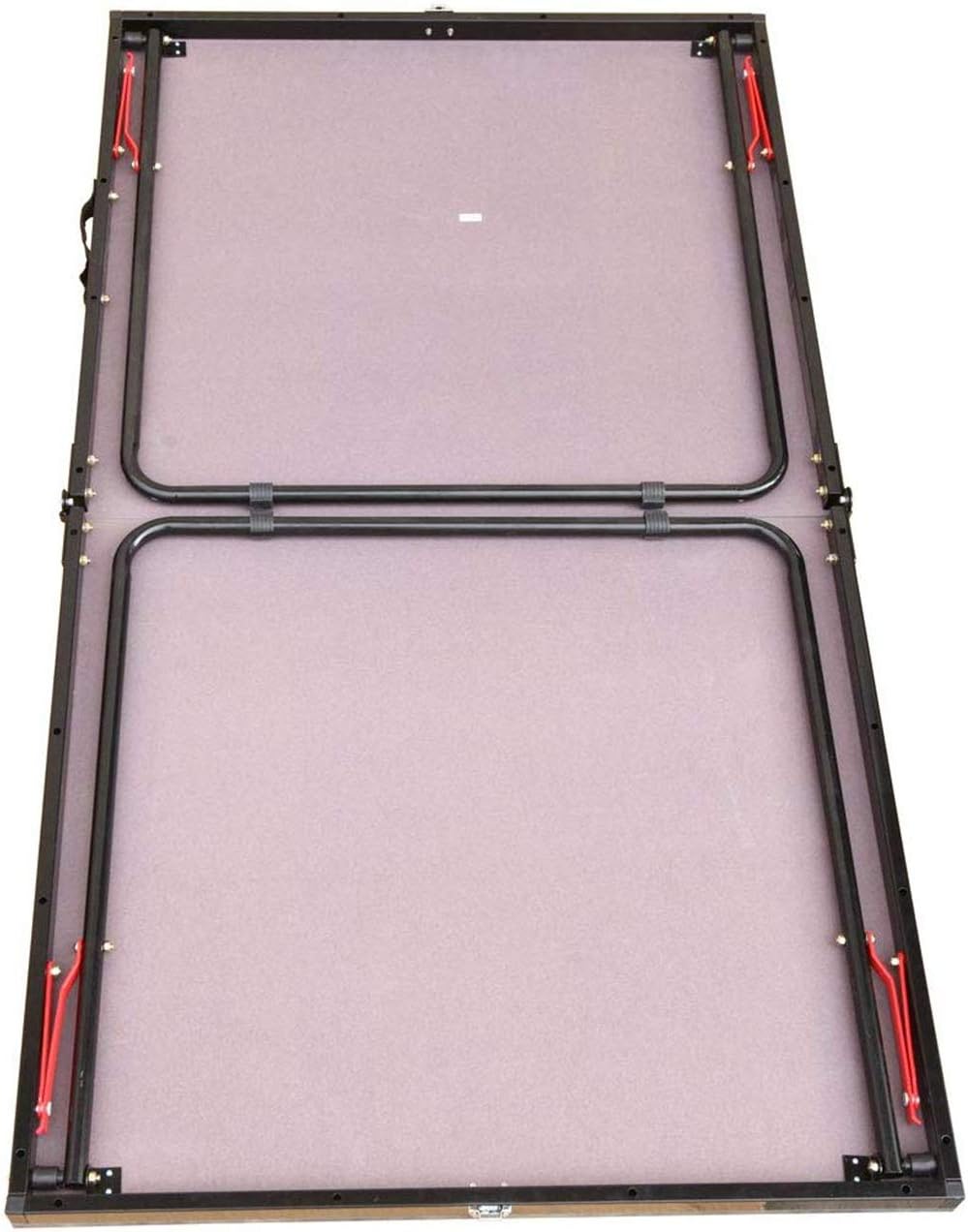 KL KLB Sport Table Tennis Table Midsize Foldable & Portable Ping Pong Table Set with Net and 2 Ping Pong Paddles for Indoor Outdoor Game : Sports & Outdoors