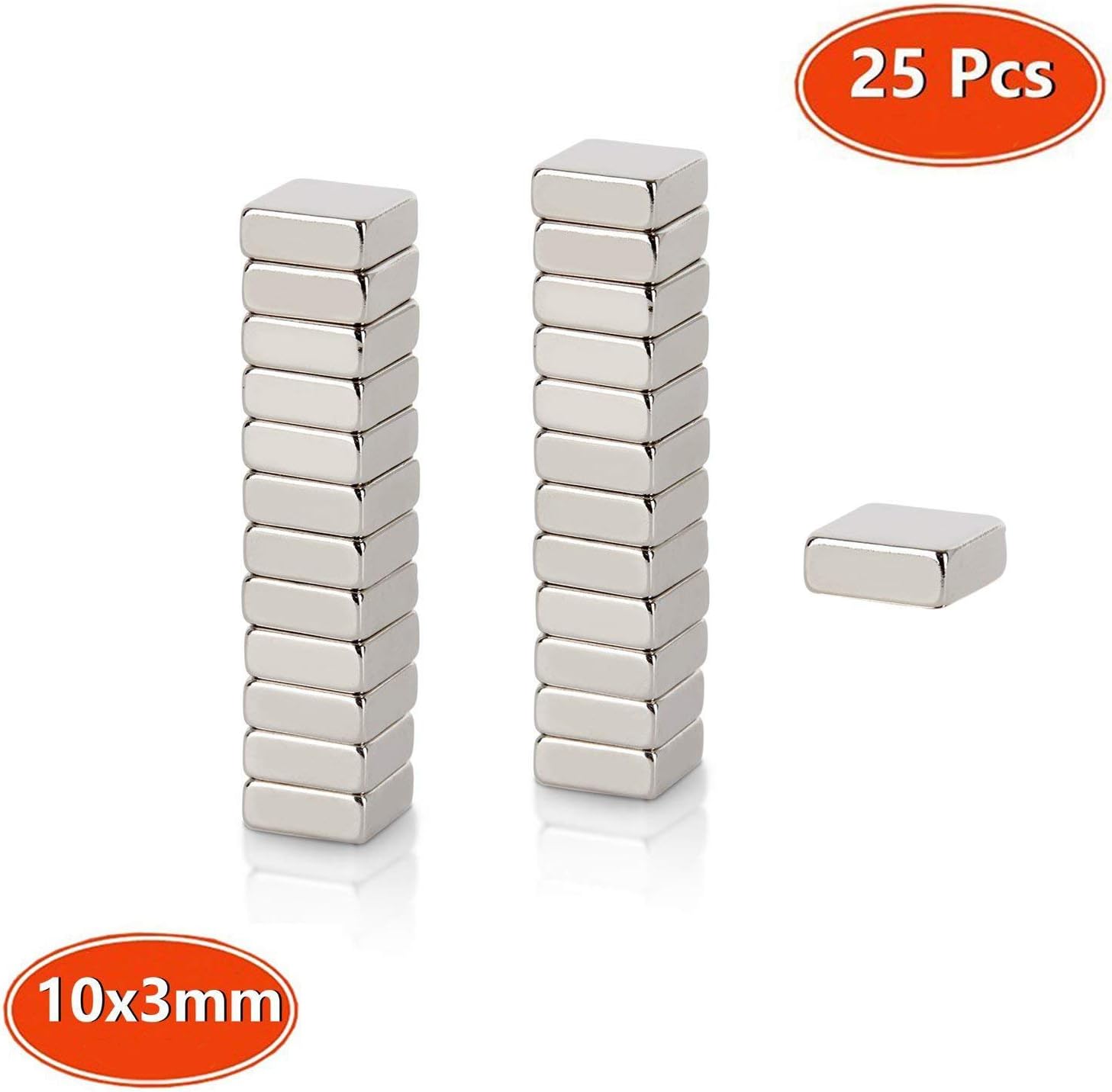 Neodymium Strong N45 Grade Mini Craft Square 10 x 10 x