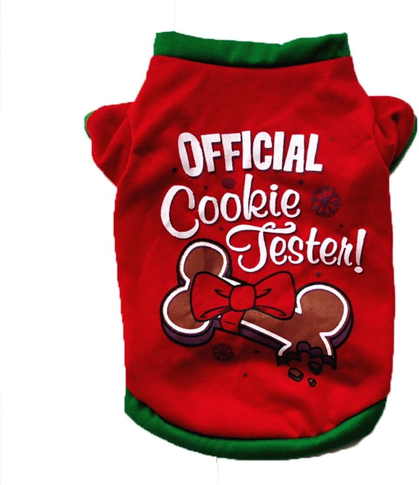 WYXlink Xmas Warm Wintermantel Hund Kleider hundepullover Baumwoll T