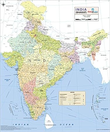 where can i buy maps Buy Maps Of India India Wall Map For Hanging 54 W X 65 H Online where can i buy maps