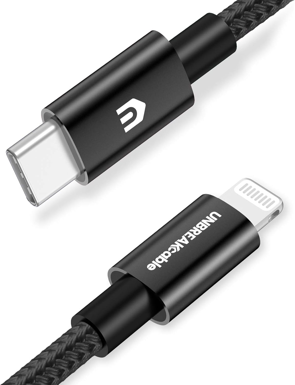 UNBREAKcable USB C to Lightning Cable 18W PD Fast Amazon.co.uk