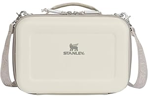 STANLEY All Day Mini Lunch Box | 4.2-Quart | EVA Insulated Lunch Bag | Crush Resistant | Adjustable Strap | BPA-Free | Cream