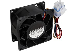 BULARIE Upgraded WR60X26866 Refrigerator Evaporator Fan Motor Compatible with GE Refrigerator - Refrigerator Fresh Food Evaporator Fan Fit for GE GNE29GSFGSS, Replace WR60X26033 WR60X26030