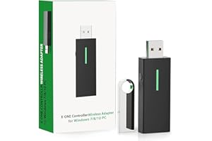 YCCTEAM Wireless Adapter Compatible with Xbox One Controller Wireless, Wireless Receiver with Driver on Windows 11/10/8.1
