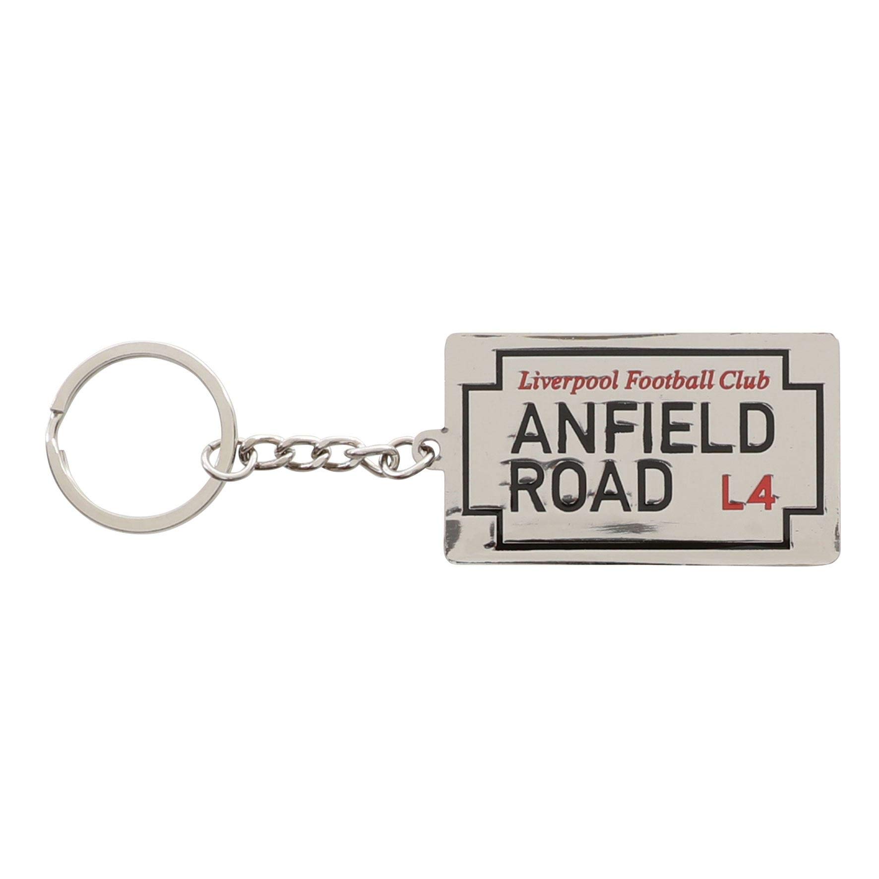 Liverpool FC Street Sign Keyring LFC Official