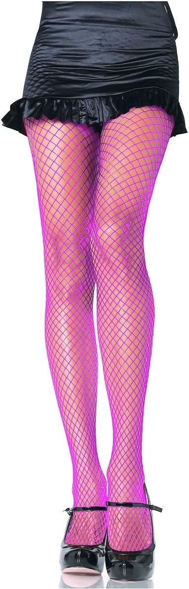 Leg Avenue Women's Plus Size Spandex Industrial Fishnet Tights