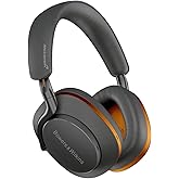 Bowers & Wilkins Px8 McLaren Edition Over-Ear Wireless Headphones, Advanced Active Noise Cancellation, 30-Hour Battery Life, 15-Min Quick Charging