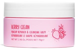 W7 Berry Clean Makeup Remover & Cleansing Balm – Melt Away Makeup & Say Hello to a Berry Fresh Glow! Hydrating, Gentle & Packed with Skin Loving Goodness