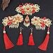 Wedding Classical Traditional Chinese Wedding Bride Hair Accessory With Combs wedding accessories