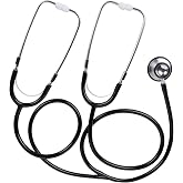 McKesson Teaching Stethoscope, 22 in, 1 ct | Dual Head, Double-Sided Chestpiece