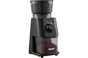 Ollygrin Coffee Bean Grinder With 30 Grind Settings for Home Use