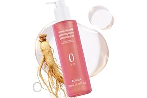 NOONI Korean Cleansing Oil - Snow Aqua 0 Ginseng Deep Cleansing Oil | Makeup Blackhead Remover, Pore Care Control, Glass Skin, Control Sebum, Revitalizing Care, Stocking Stuffers For Women, 6.76 Fl Oz