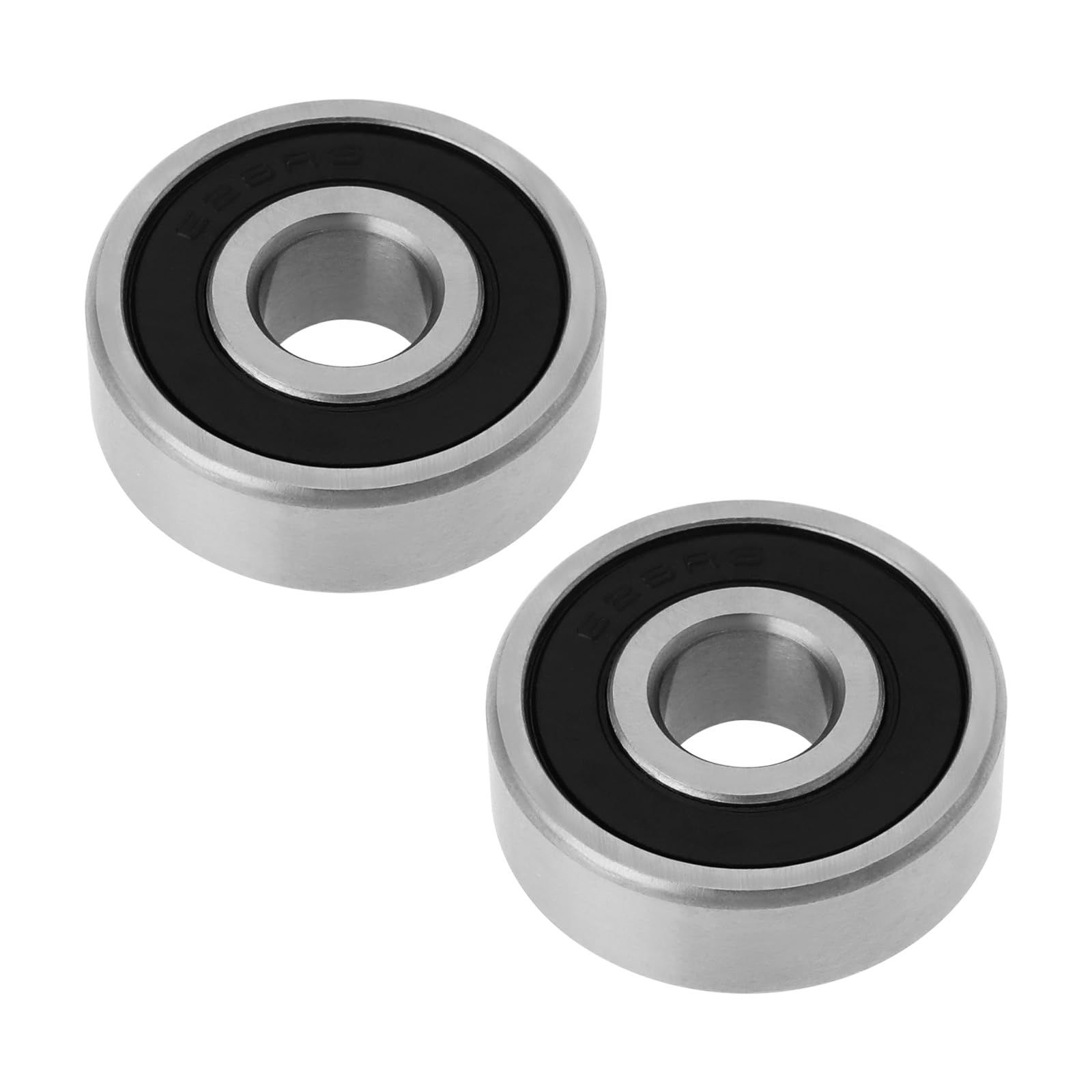 Create idea 2Pcs Bearings 8x24x8mm Double Sealed Wheel Bearing Front Wheel Bearings Compatible with PowaKaddy FX3/ FX5/ FX7/ CT6 Electric Golf Trolley