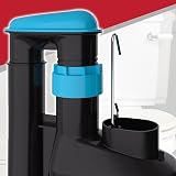 Spares2go Dual Flush Toilet Syphon Height Adjustable 7.5-9.5 in WC Cistern view 6