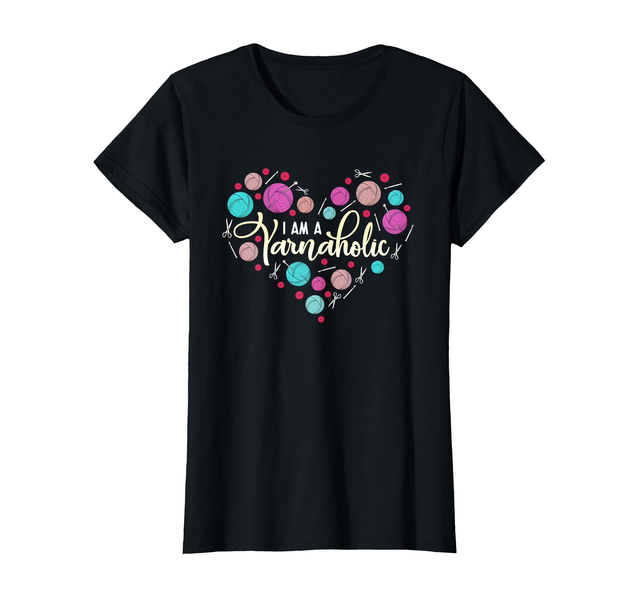 Funny Knit & Crochet Yarn Design for Women T-Shirt