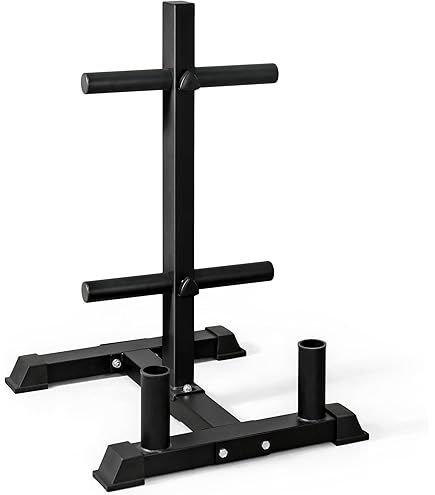 Amazon.com : Body-Solid (GSWTB) Standard Weight Plates Tree & Bar