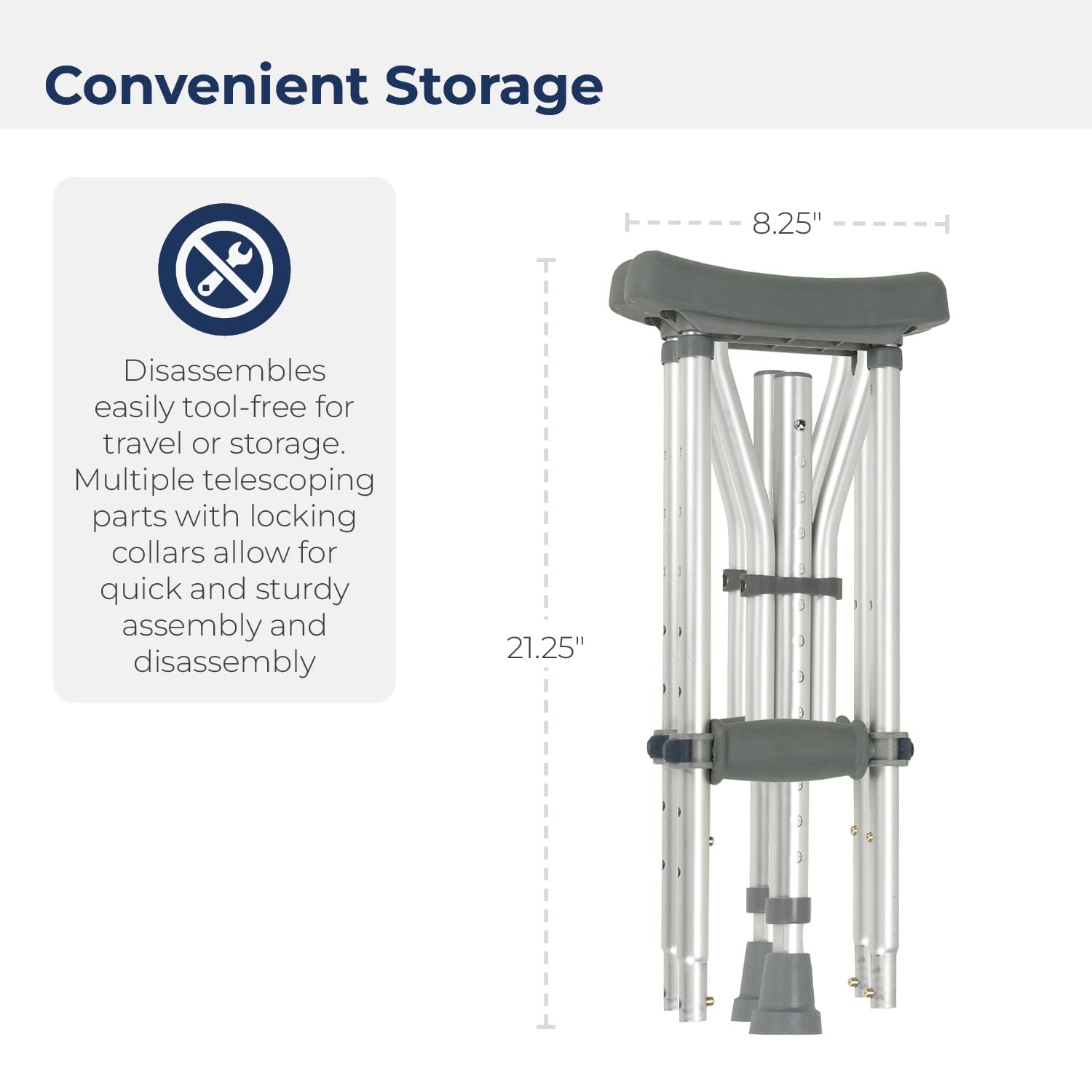 Drive Medical Crutches