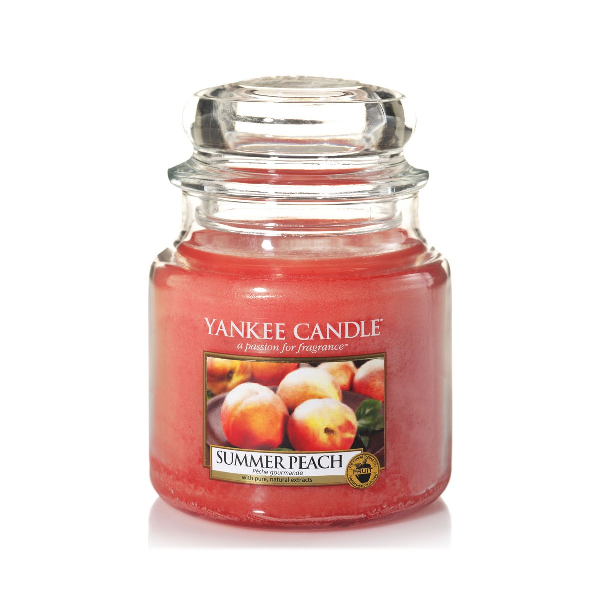 Yankee Candle Medium Jar Candle, Summer Peach Yankee Candle Amazon.co