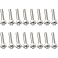 Anxingo Stainless Steel Exhaust Manifold Studs Kit for Ford F-150 F-250 F-350 4.6L 5.4 Liter V8 Engines (16 Pieces)