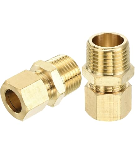 Lead Free Brass Compression Insert On SC Fastening Systems
