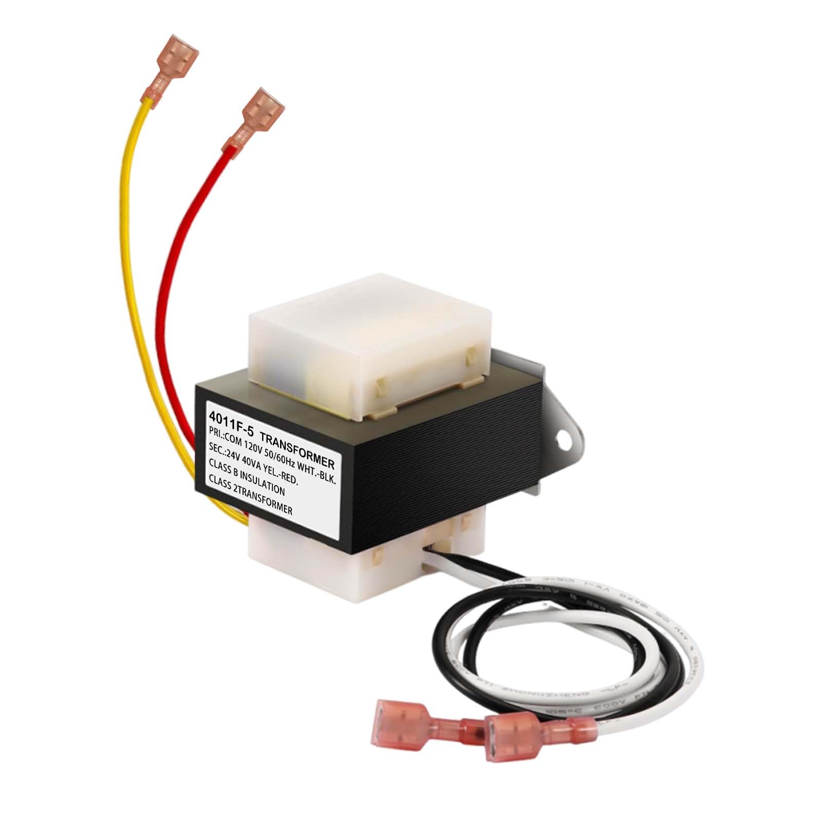 Photo 1 of 46-24124-06 HVAC Transformer 120V to 24V 40VA Compatible with Rheem Basler Electric Furnaces Replace BE161640GDD, 29M7101, 4011F-5