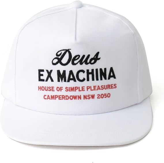 Amazon デウスエクスマキナ Deus Ex Machina Dms676 House Cap キャップ スケボー スケート ボード ストリート 帽子 メンズ レディース バイカー 入手困難 White 並行輸入品 キャップ 通販