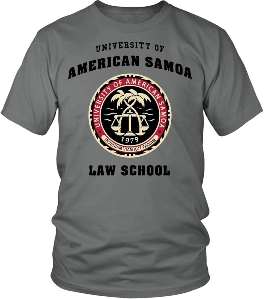 Amazon University Of American Samoa Law School T Shirt S 2XL Shirt