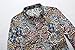 SSLR Men's Paisley Cotton Long Sleeve Casual Button Down Shirt