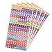6 Sheets Reminder Appointment Calendar Stickers, Assorted Designs, (1080 Sticker Labels, 10.3 x 6 In)