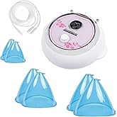 AIMENGXI Vacuum Therapy Machine, Cupping Therapy Sets, Multifunctional Cupping Scraping Massager, Body Shape Massage Machine with 3 Pairs Cups for Home Salon Use
