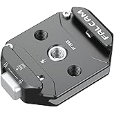 FALCAM F38 Quick Release Base V2 | Quick Release System, Base with 1/4" and 3/8" Screw Thread for Tripod, Monopod, Stabilizer, Slider
