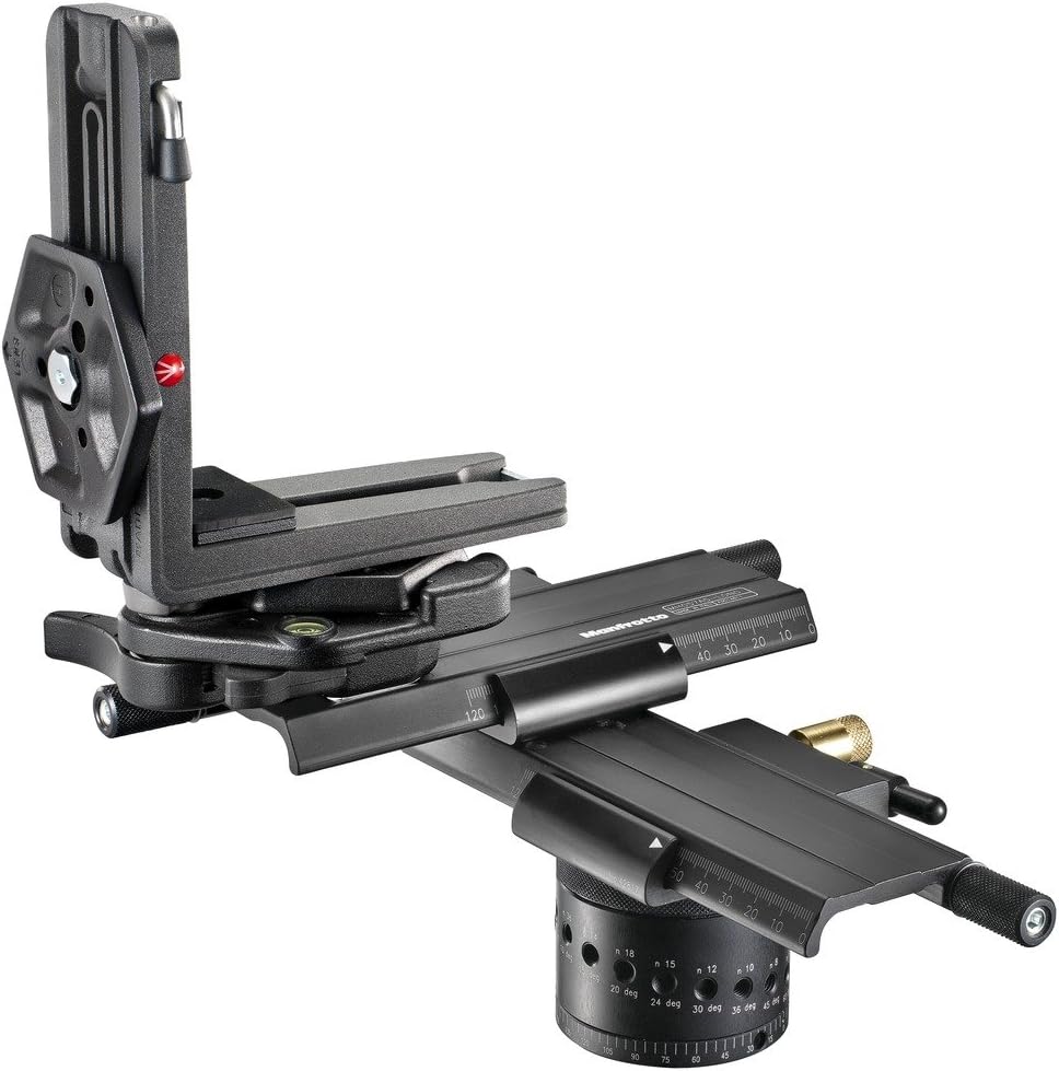 Manfrotto MH057A5-LONG Precision Panorama Head, Black - Image 3